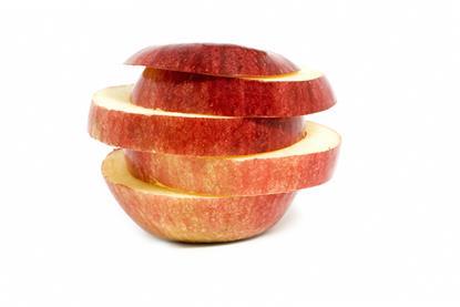 Sliced-apple