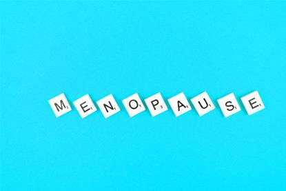 Menopause scrabble word