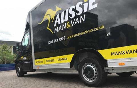 Aussie man and van