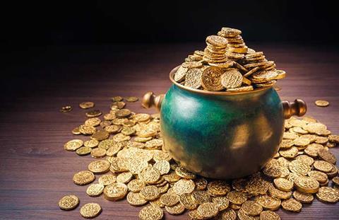 Coins in pot shutterstock 600174350