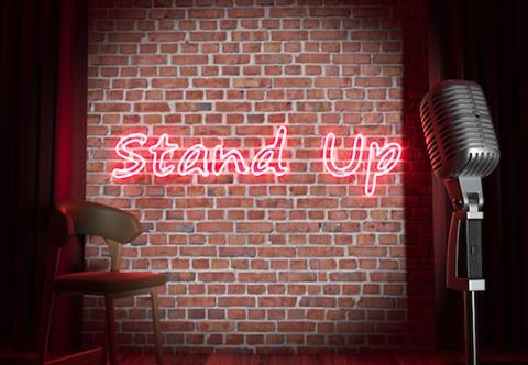 Stand-up comedy stage iStock/Trodler