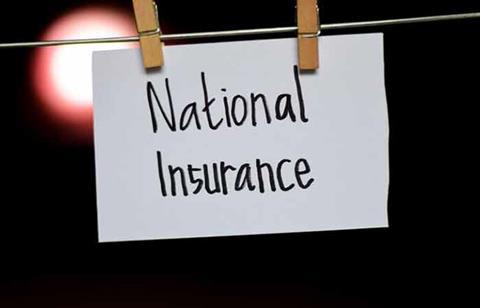 national insurance (NI) cut