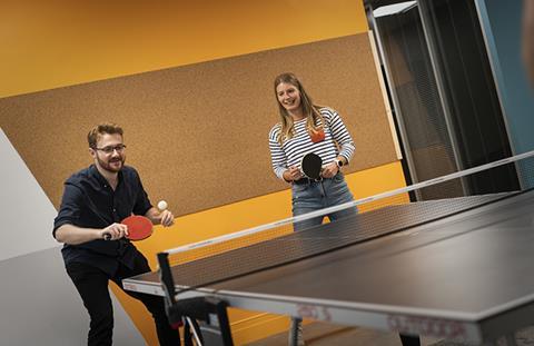 XDesign table tennis comms team