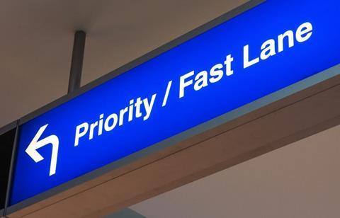 priority sign