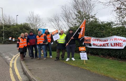 Thatcham-based Forterra staff strike in pay dispute