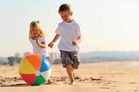 children playing