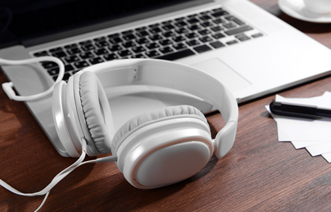 music workplace