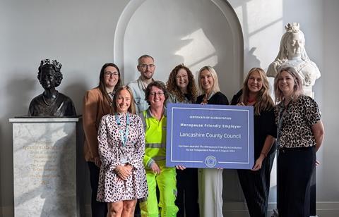 Lancashire County Council menopause