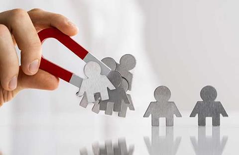 Magnet attraction