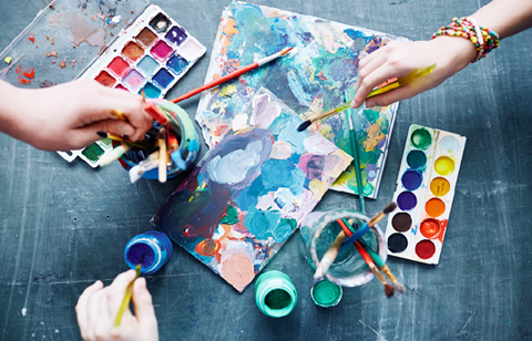 workplace perks art club
