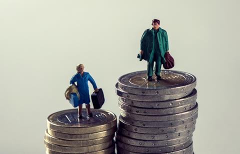 Gender pay gap widens