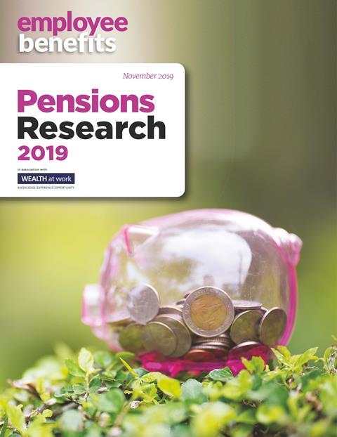 pensions research 2019