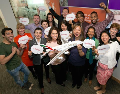 Emirates Manchester-9 week bonus