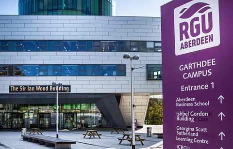 Robert Gordon University benefits