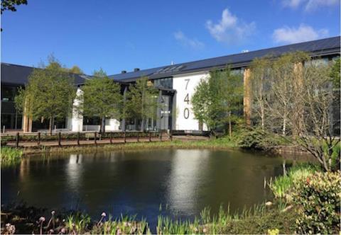 front of Waterside drive