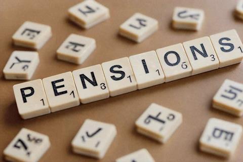 Scrabble pension tiles