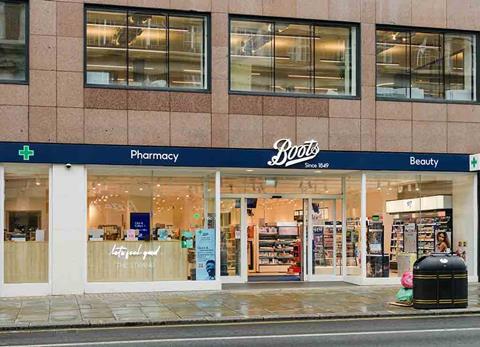 Boots pharmacy