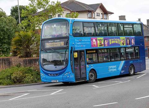 First Cymru bus