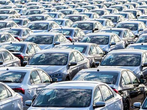 lots of cars that all look the same