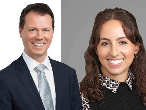 Chris Katten and Maya Sterrie from Katten Muchin Rosenman