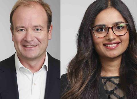 Michael Aherne and Himani Patel
