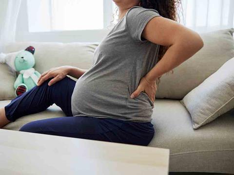 a pregnant woman